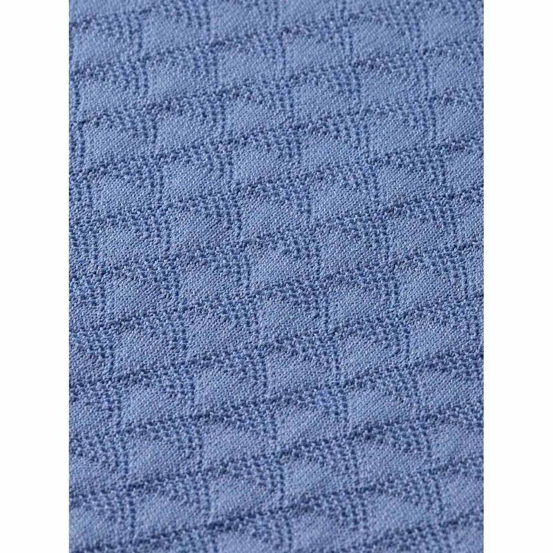 Scotch & Soda Pointelle Collared Knitted Tee image number 2
